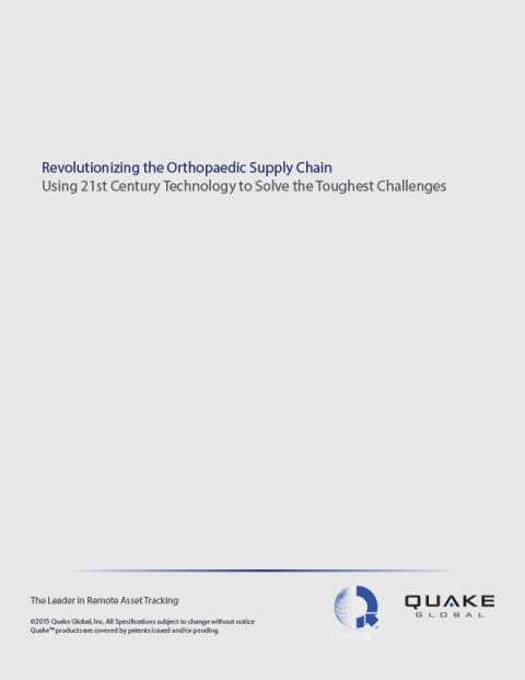 Revolutionizing the Orthopaedic Supply Chain